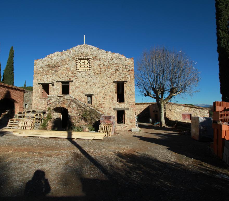 9 Faade Bastide Pendant Travaux