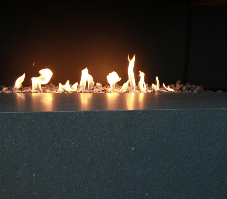 3 Feu En Pierre De Lave